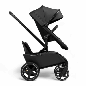 The Jiffle Wagon 2 bērnu rati 6in1 krāsa Black