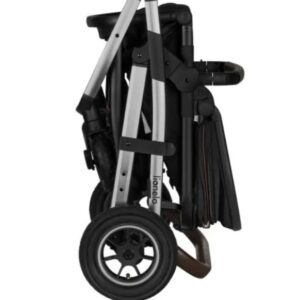 Lionelo AMBER 3IN1 bērnu ratu komplekts krāsa BLACK SILVER
