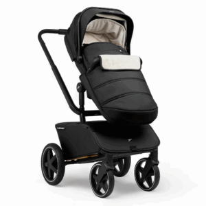 The Jiffle Wagon 2 bērnu rati 6in1 krāsa Black