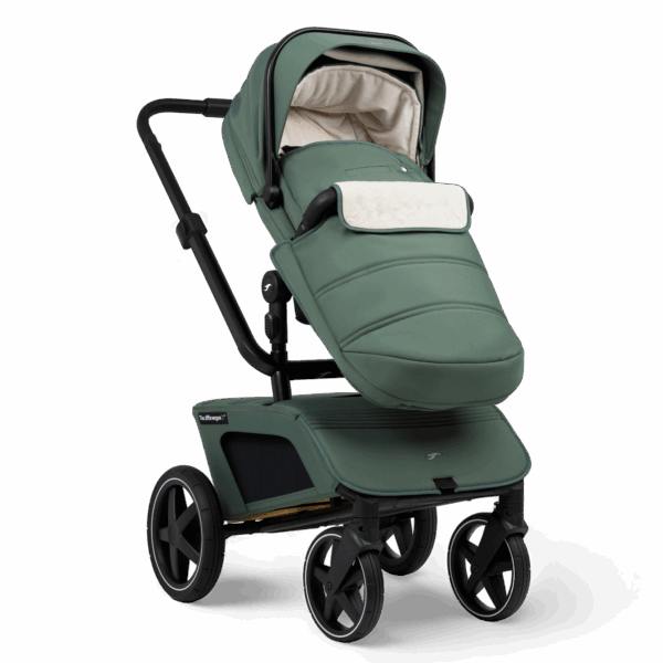 Ratini.lv | Wagon 2+ bērnu rati 6in1 krāsa Pine bilde #25