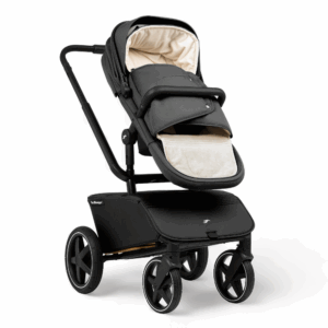 The Jiffle Wagon 2 bērnu rati 6in1 krāsa Black