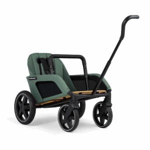 The Jiffle Wagon 2+ bērnu rati 6in1 krāsa Pine