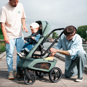 The Jiffle Wagon 2+ bērnu rati 6in1