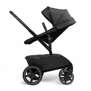 The Jiffle Wagon 2 bērnu rati 6in1 krāsa Black