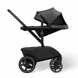 The Jiffle Wagon 2 bērnu rati 6in1 krāsa Black