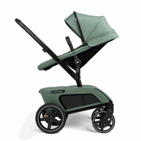 Ratini.lv | Wagon 2+ bērnu rati 6in1 krāsa Pine bilde #39