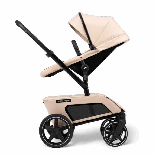 Ratini.lv | Wagon 2+ bērnu rati 6in1 krāsa Clay bilde #27