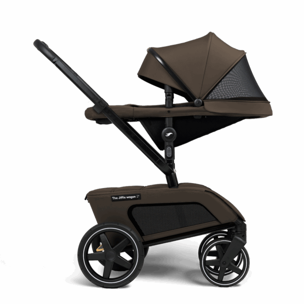 Ratini.lv | Wagon 2+ bērnu rati 6in1 krāsa Oak bilde #27