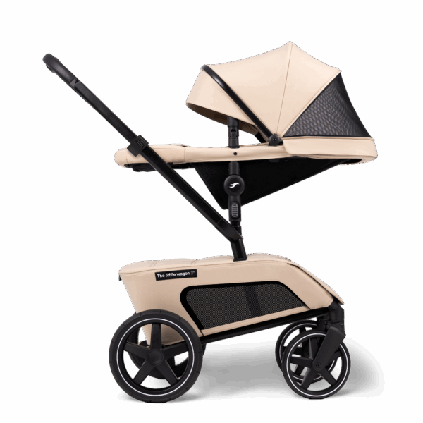 Ratini.lv | Wagon 2+ bērnu rati 6in1 krāsa Clay bilde #29