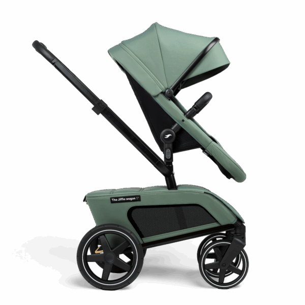 Ratini.lv | Wagon 2+ bērnu rati 6in1 krāsa Pine bilde #43