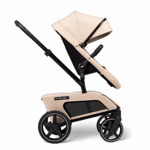 Ratini.lv | Wagon 2+ bērnu rati 6in1 krāsa Clay bilde #31