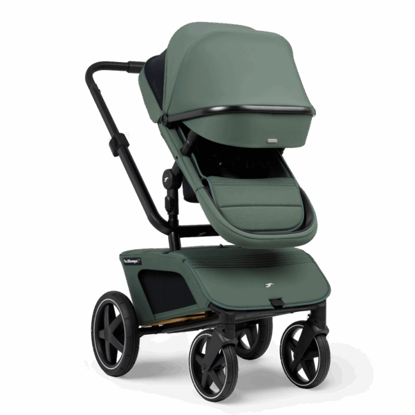 Ratini.lv | Wagon 2+ bērnu rati 6in1 krāsa Pine bilde #45