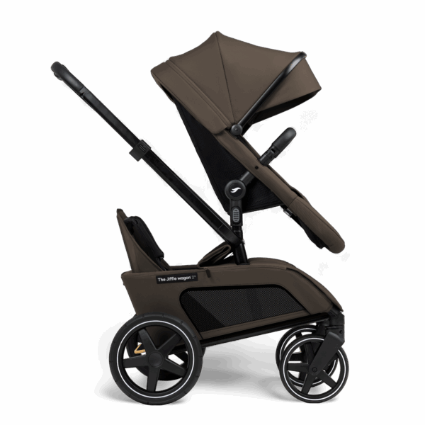 Ratini.lv | Wagon 2+ bērnu rati 6in1 krāsa Oak bilde #35
