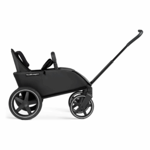 The Jiffle Wagon 2 bērnu rati 6in1 krāsa Black