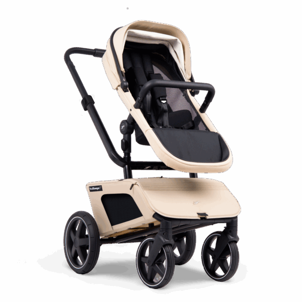 Ratini.lv | Wagon 2+ bērnu rati 6in1 krāsa Clay bilde #43