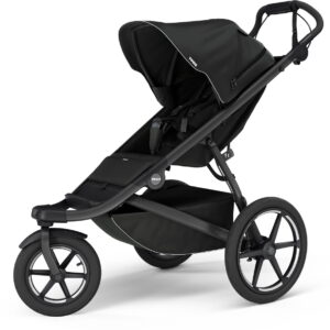 Thule Urban Glide 3 bērnu sporta ratiņi ar magnētisku sprādzi krāsa Black