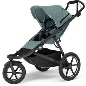 Thule Urban Glide 3 bērnu sporta ratiņi ar magnētisku sprādzi krāsa Mid Blue