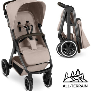 ABC Design AVUS 2 Air bērnu pastaigu ratiņi krāsa Camel