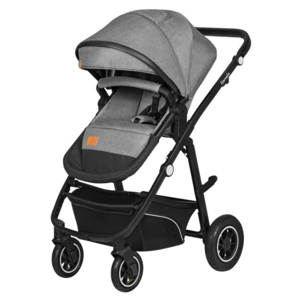 Ratini.lv | BIANKA bērnu ratu komplekts 3in1 krāsa GREY STONE bilde #13