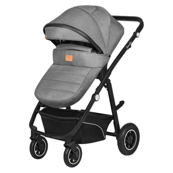 Ratini.lv | BIANKA bērnu ratu komplekts 3in1 krāsa GREY STONE bilde #11