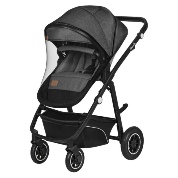 Ratini.lv | BIANKA bērnu ratu komplekts 3in1 krāsa GREY STONE bilde #15