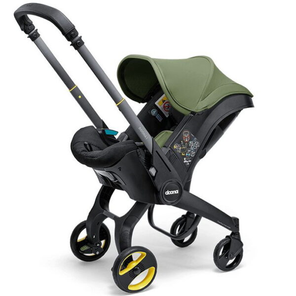 Ratini.lv | I autokrēsliņš/ratiņi bērniem 40-85cm krāsa Desert Green bilde #9