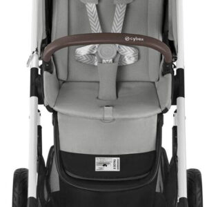 Cybex Talos S LUX bērnu ratiņi krāsa Stone Grey