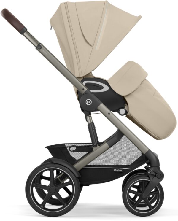 Ratini.lv | Talos S LUX bērnu ratiņi krāsa Almond Beige bilde #11