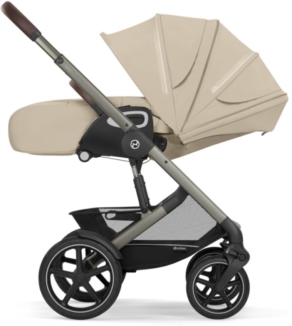 Ratini.lv | Talos S LUX bērnu ratiņi krāsa Almond Beige bilde #7