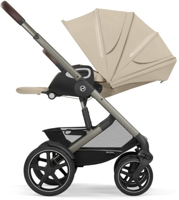 Ratini.lv | Talos S LUX bērnu ratiņi krāsa Almond Beige bilde #9
