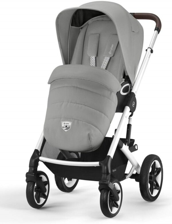 Ratini.lv | Talos S LUX bērnu ratiņi krāsa Stone Grey bilde #1