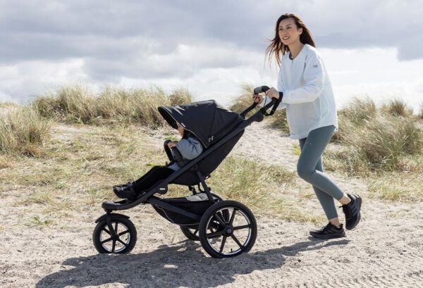 Ratini.lv | Urban Glide 3 bērnu sporta ratiņu komplekts 2in1 krāsa Black bilde #25