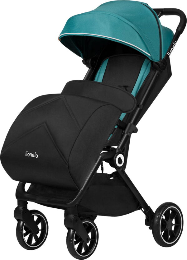 Ratini.lv | Cloe bērnu ratiņi krāsa GREEN EMERALD bilde #3