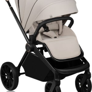 Lionelo Mika Plus bērnu ratiņi krāsa BEIGE SAND