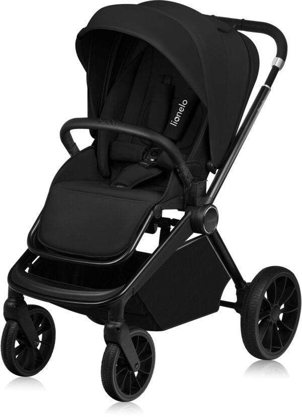 Ratini.lv | Mika Plus bērnu ratiņi krāsa BLACK ONYX bilde #1