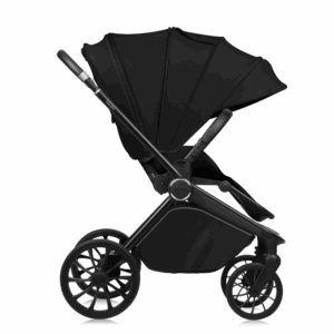 Lionelo Mika Plus bērnu ratiņi krāsa BLACK ONYX