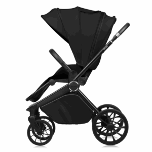 Lionelo Mika Plus bērnu ratiņi krāsa BLACK ONYX
