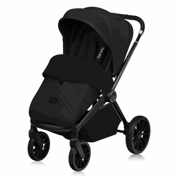 Ratini.lv | Mika Plus bērnu ratiņi krāsa BLACK ONYX bilde #9