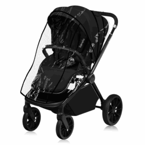 Lionelo Mika Plus bērnu ratiņi krāsa BLACK ONYX