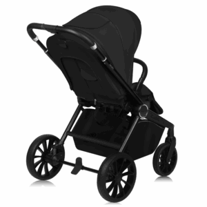 Lionelo Mika Plus bērnu ratiņi krāsa BLACK ONYX