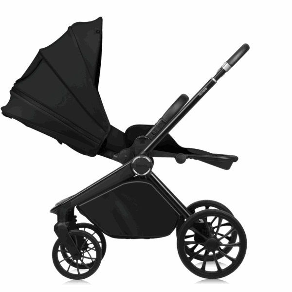 Ratini.lv | Mika Plus bērnu ratiņi krāsa BLACK ONYX bilde #17