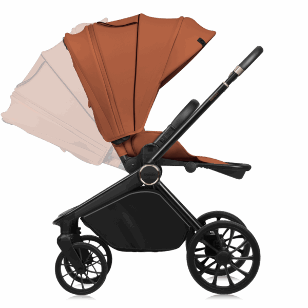 Ratini.lv | Mika Plus bērnu ratiņi krāsa BROWN RUST bilde #25