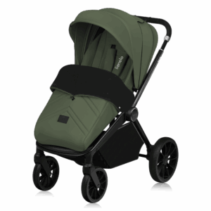 Lionelo Mika Plus bērnu ratiņi krāsa GREEN OLIVE