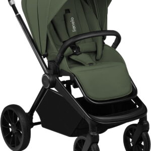 Lionelo Mika Plus bērnu ratiņi krāsa GREEN OLIVE
