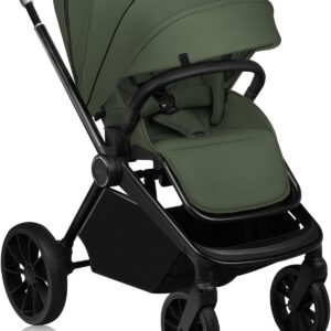 Lionelo Mika Plus bērnu ratiņi krāsa GREEN OLIVE