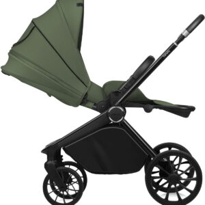 Lionelo Mika Plus bērnu ratiņi krāsa GREEN OLIVE