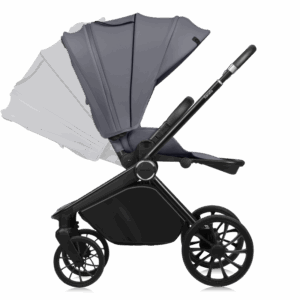 Lionelo Mika Plus bērnu ratiņi krāsa GREY STONE