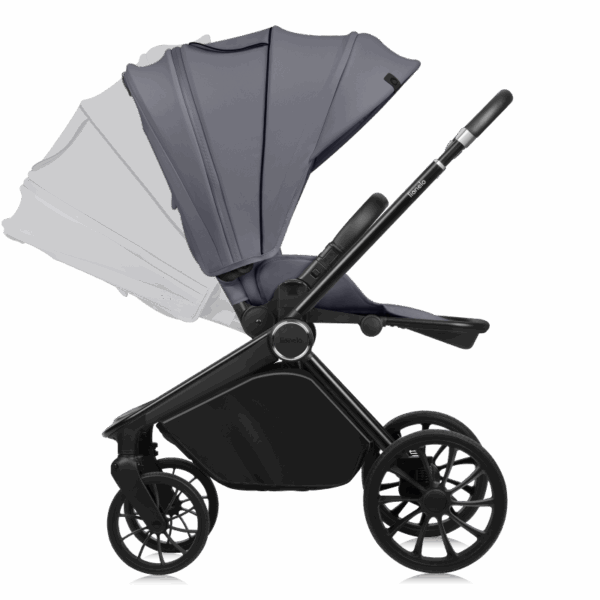 Ratini.lv | Mika Plus bērnu ratiņi krāsa GREY STONE bilde #29