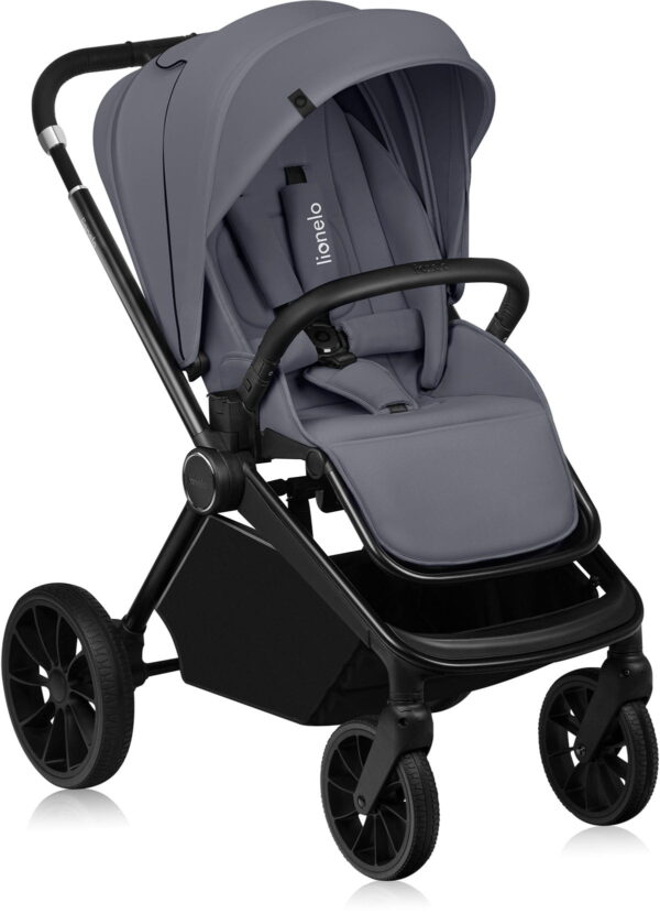 Ratini.lv | Mika Plus bērnu ratiņi krāsa GREY STONE bilde #3