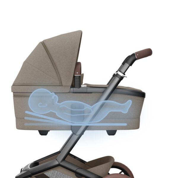 Ratini.lv | FAME CARRYCOT ratiņu kulba, krāsa TWILLIC TRUFFLE bilde #19